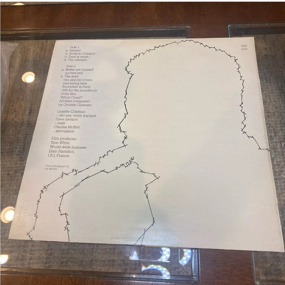 Vinyl Record Ornette Coleman Trio LP Atmosphere Top Jazz France 1979 Vintage - Picture 3 of 12